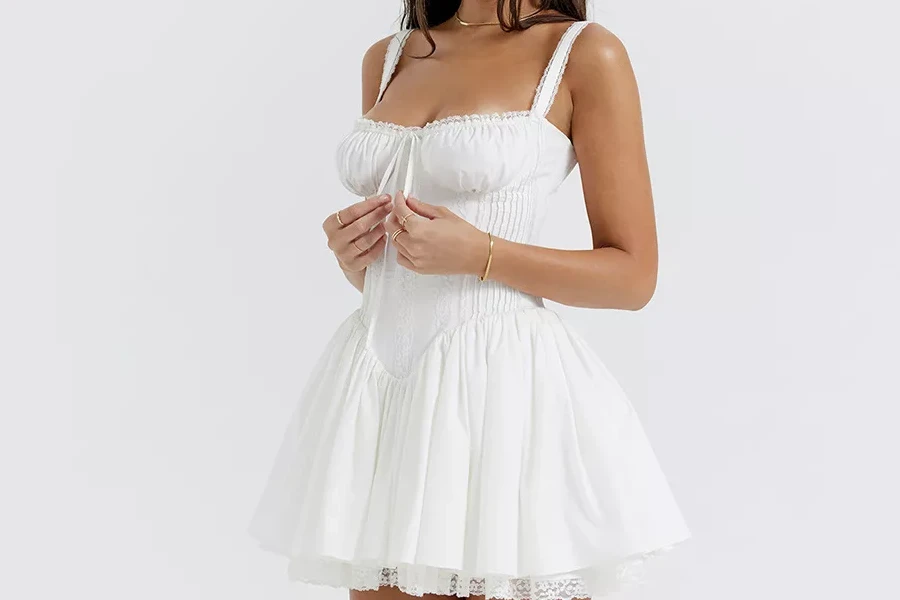 Flirty White Mini Dress